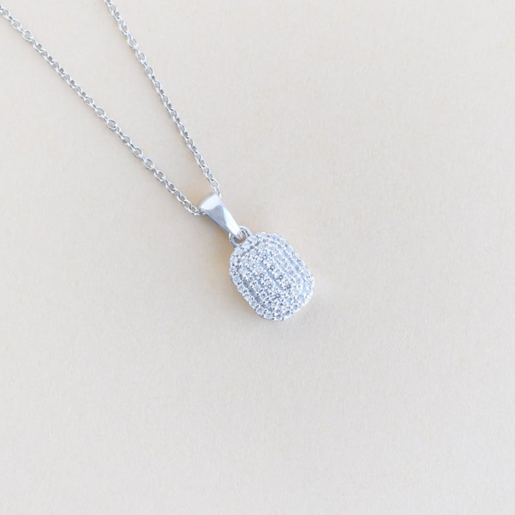 Elegantný prívesok s lab-grown diamantmi 95756