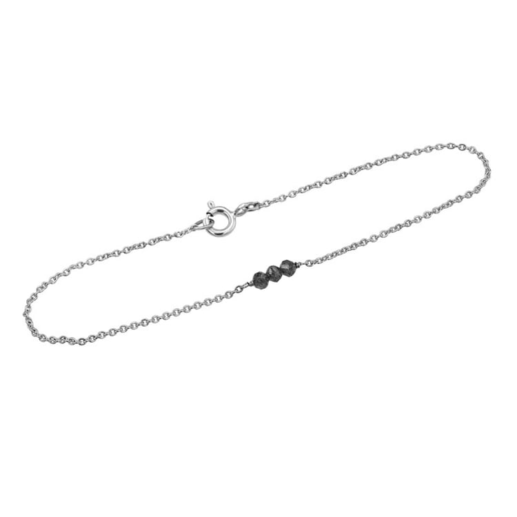 Zlatý náramok so salt'n'pepper diamantmi Vulcan 101951