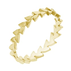 Romantický prsteň v tvare lístočkov Kelila