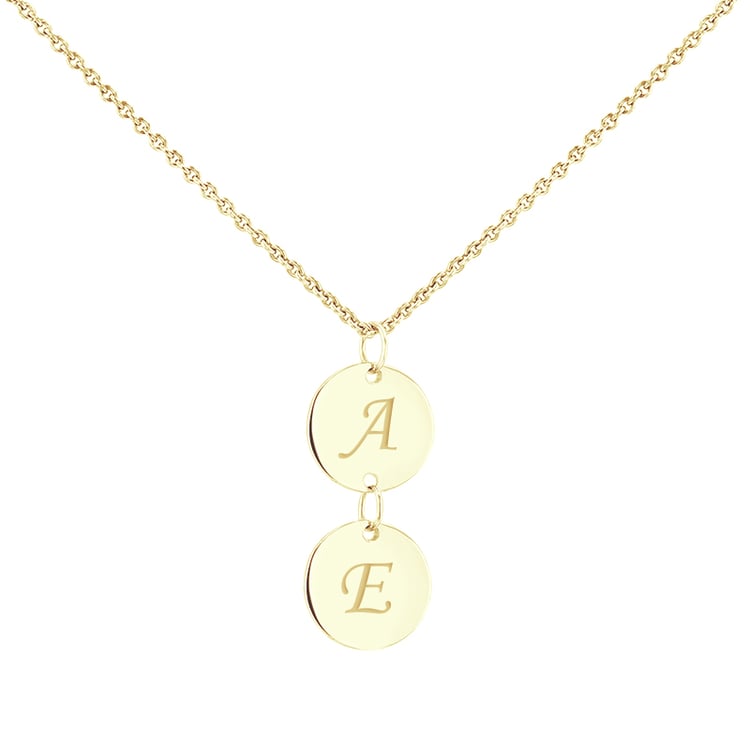 Dvojitý prívesok s gravírom Mahila 115198