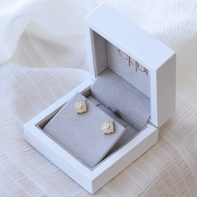 Náušnice s diamantmi 67988