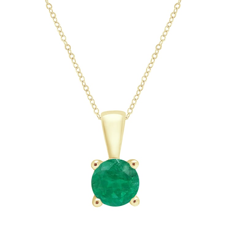Prívesok so smaragdom s výberom veľkosti Odessa