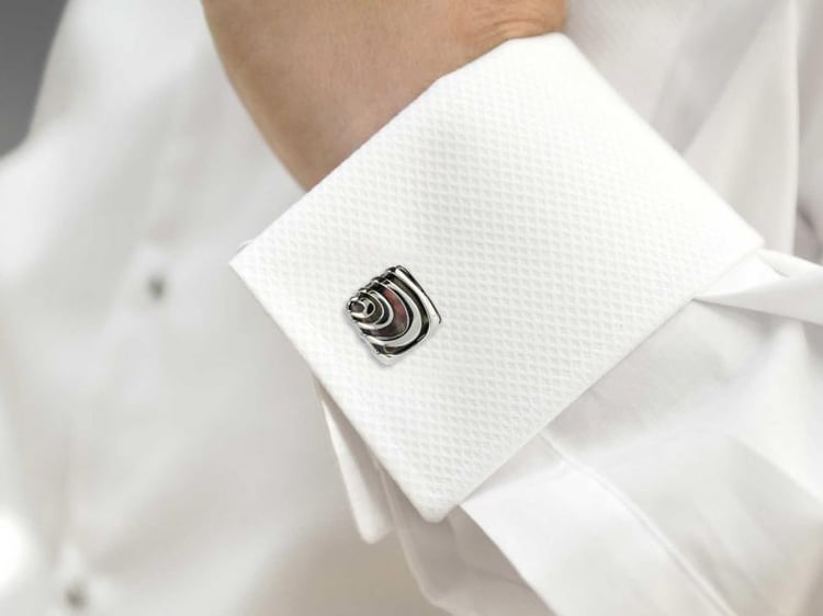 Manžetové gombíky s perlou Ajel 5739