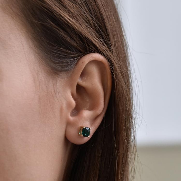 Smaragdové náušnice 20329