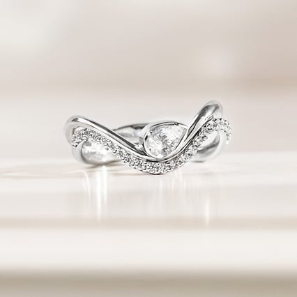 Originálny zásnubný set prsteňov s lab-grown diamantmi Judith