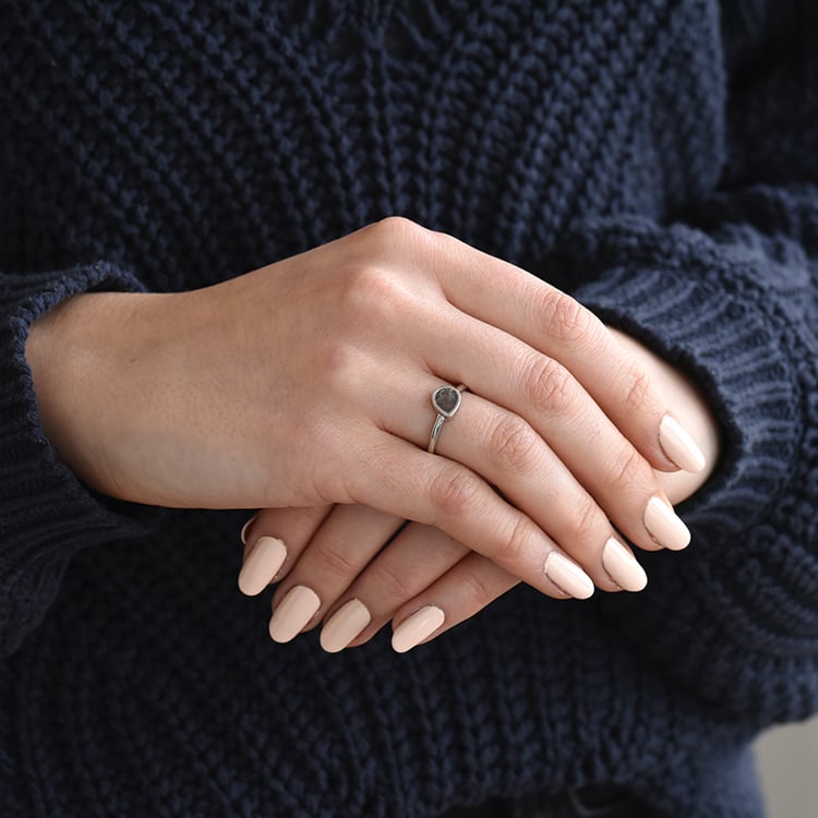 Zásnubný prsteň s diamantom 75118