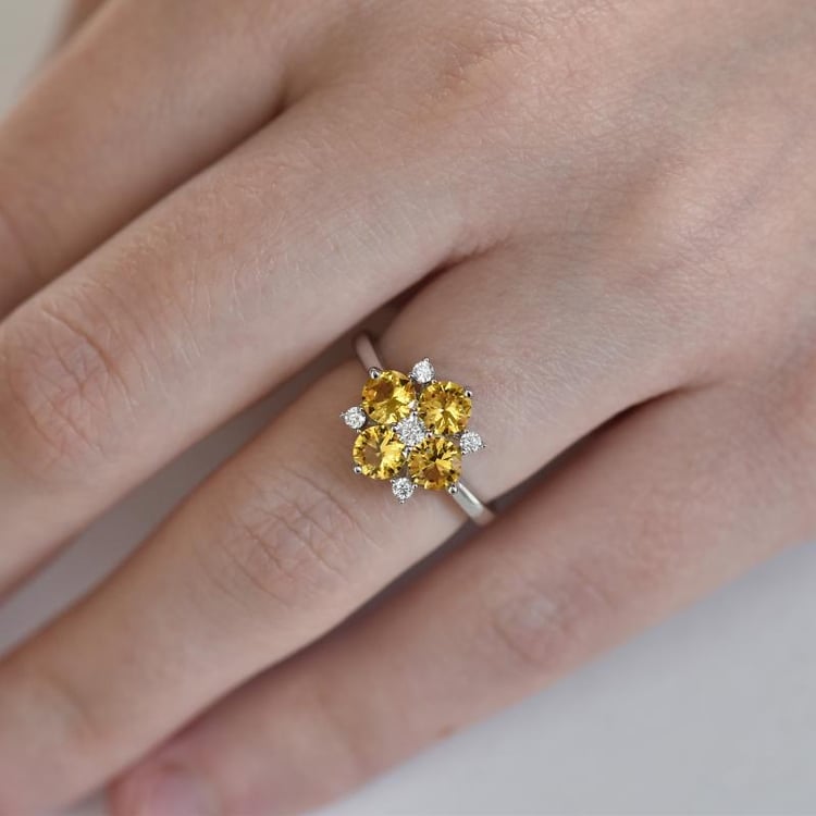 Zafírová kvetina Ronde 26360