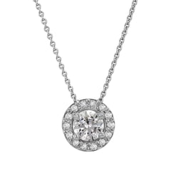 Halo prívesok s lab-grown diamantmi Usara