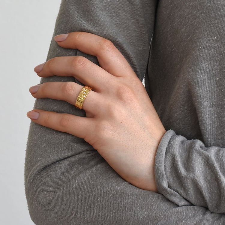 Dámský snubný prsteň 77729