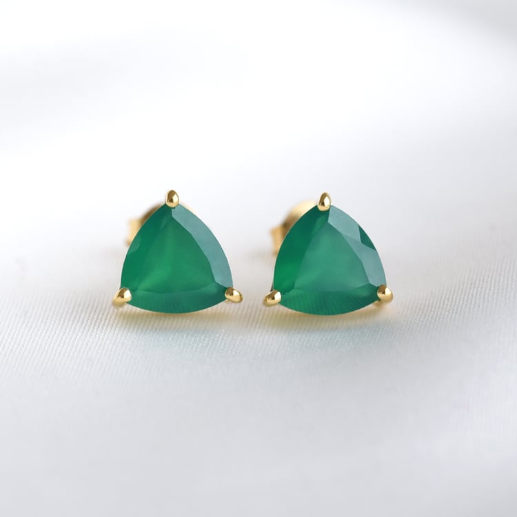 Náušnice zo striebra s ónyxmi 78669