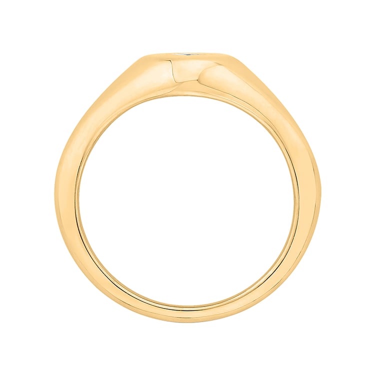 Zlatý pečatný prsteň 63875