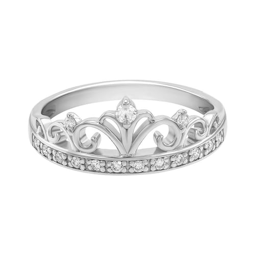 Princeznin zlatý prsteň s diamantmi Alketas