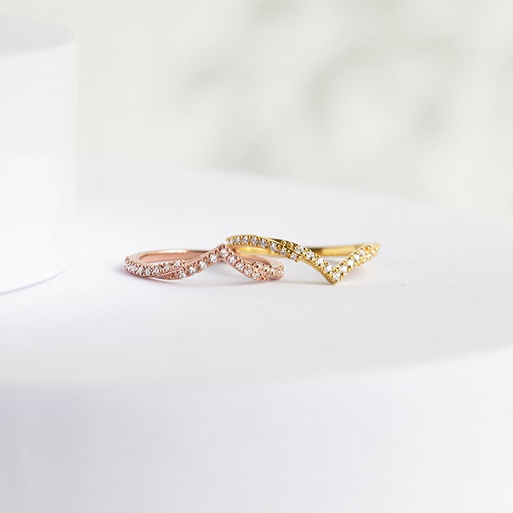 Vykrojený eternity prsteň s lab-grown diamantmi Cathal 142654