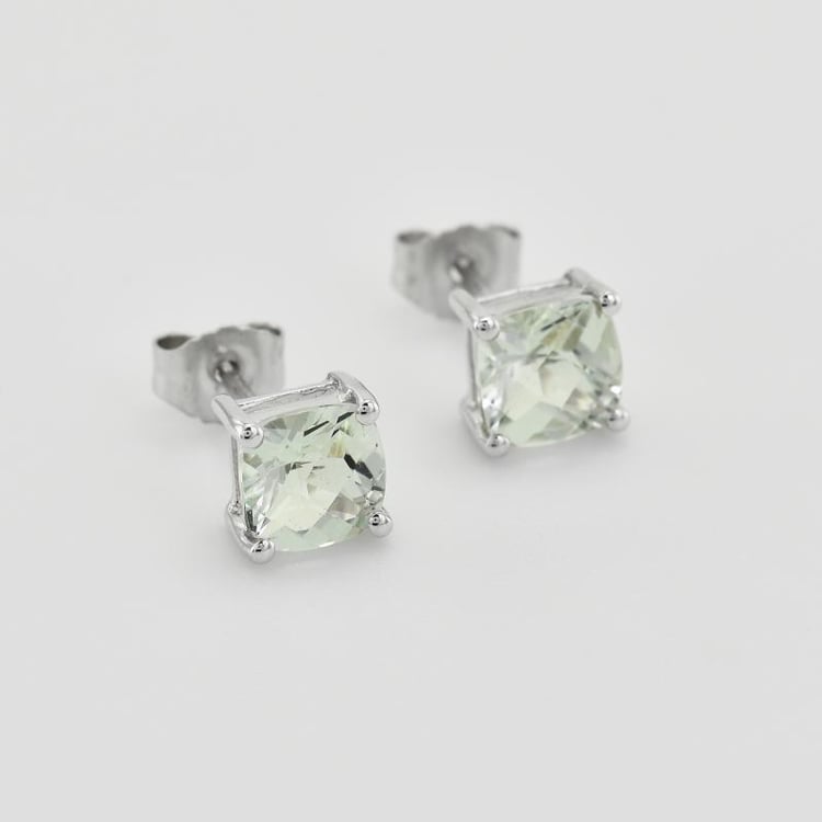 Ametystové náušnice zo zlata 40419