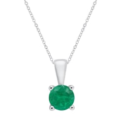 Prívesok so smaragdom s výberom veľkosti Odessa