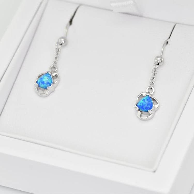 Náušnice s opálmi 21039