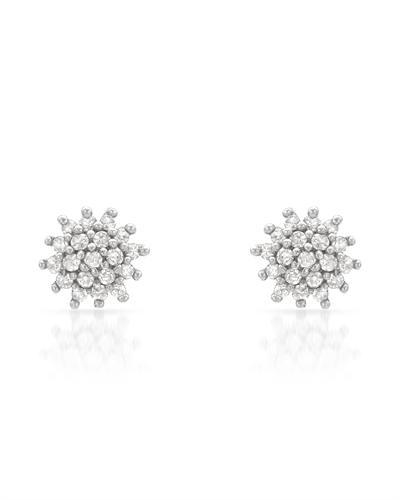 Diamantové náušnice zlaté