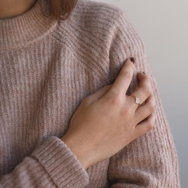 Diamantový zlatý prsteň 52300