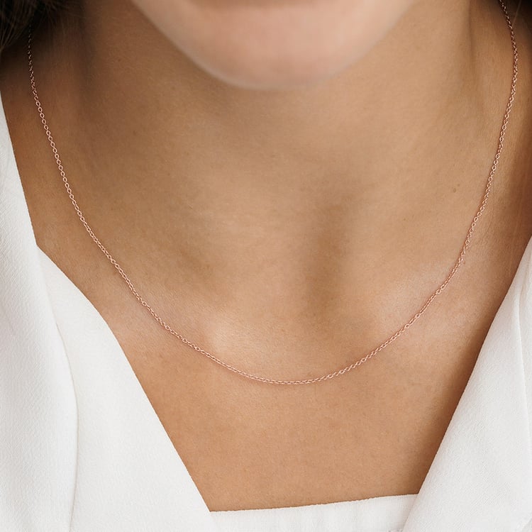 Ankr retiazka 40/45 cm z 14k zlata 158448