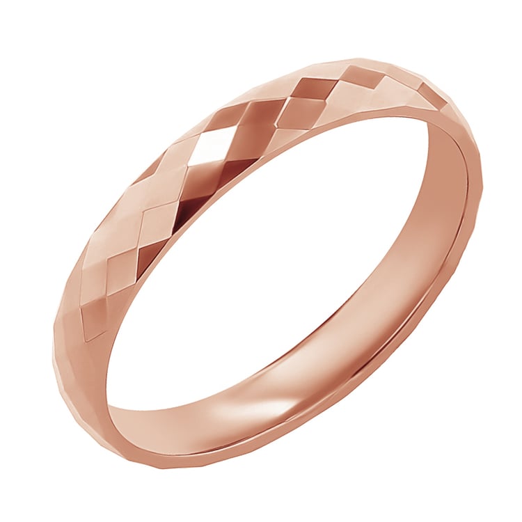 Zlaté svadobné obrúčky so vzorom Sumi 117383