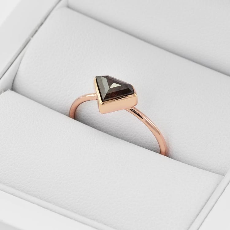 Diamantový zlatý prsteň 34953