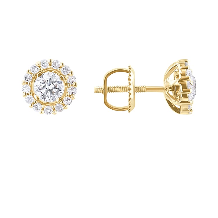 Diamantové náušnice Fendi 126653