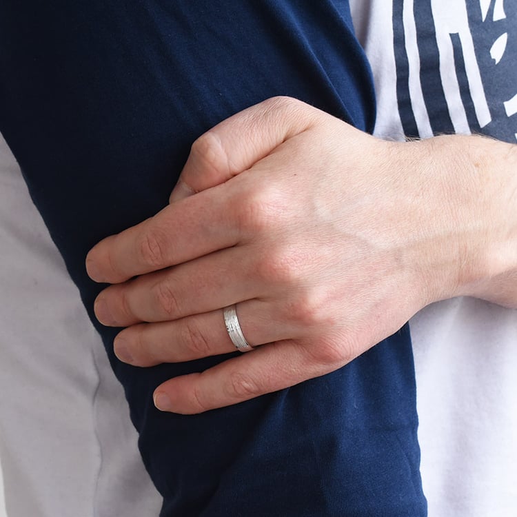 Pánský snubný prsteň 76983