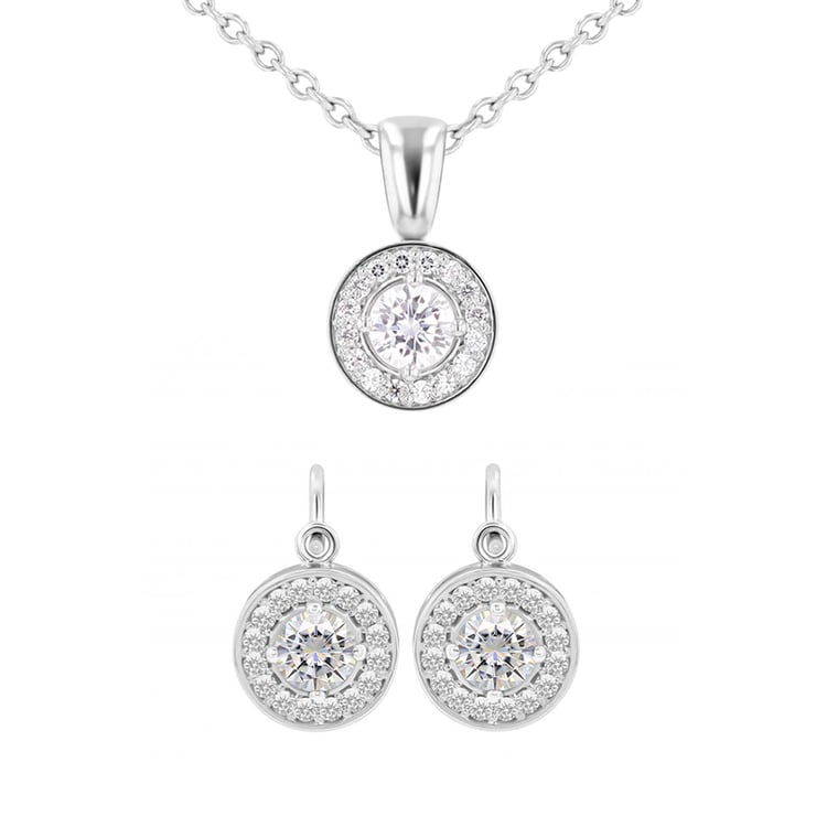 Kolekcia šperkov s moissanitmi a diamantmi Bain