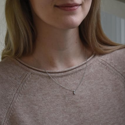 Prívesok s výberom karátovej váhy lab-grown diamantu Briocke