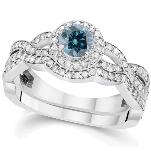 sada diamantových prsteňov 4418