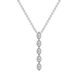 Zlatý prívesok s lab-grown diamantmi Alice