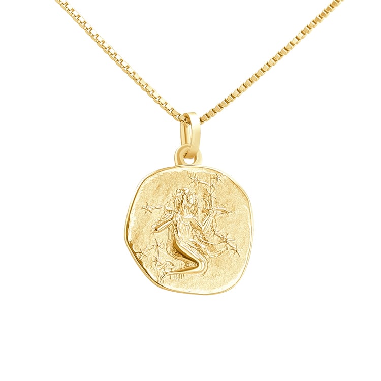 Strieborný prívesok so symbolmi znamenia zverokruhu