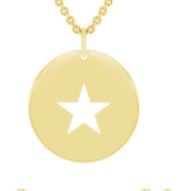 Prívesok hvezda disc