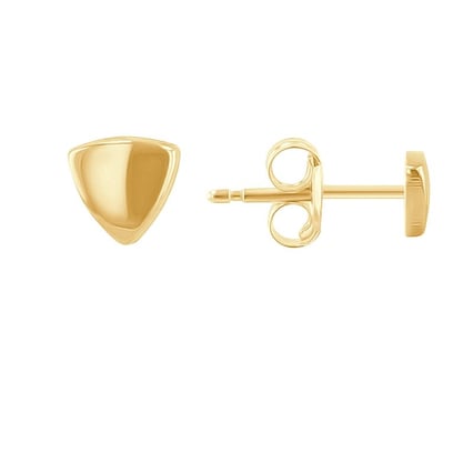Zlaté trojuholníkové náušnice Guerra