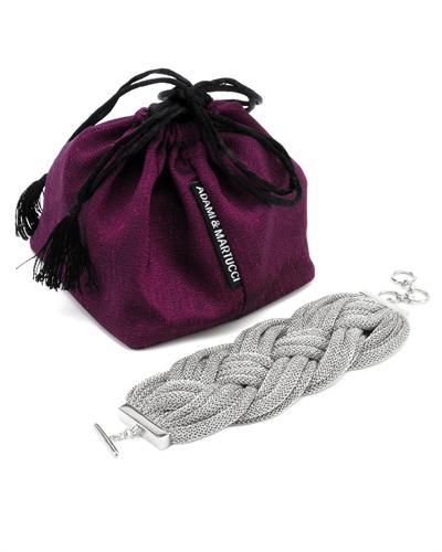 Náramok zo striebra 1085