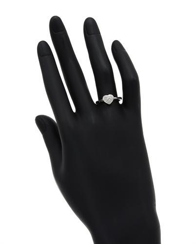 Prsteň s diamantmi srdce 711