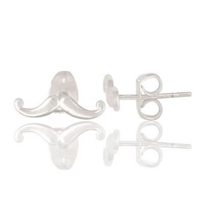 Strieborné napichovacie náušnice 8582