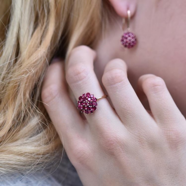 Turmalínová sada šperkov 4734