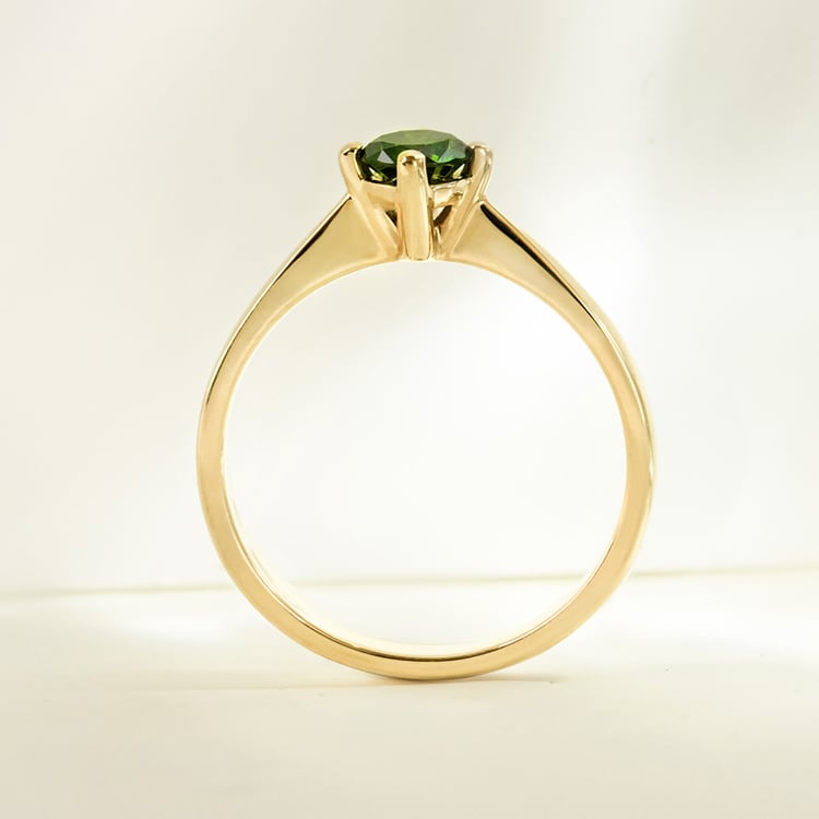 Zásnubný prsteň so zeleným diamantom Maya 161637