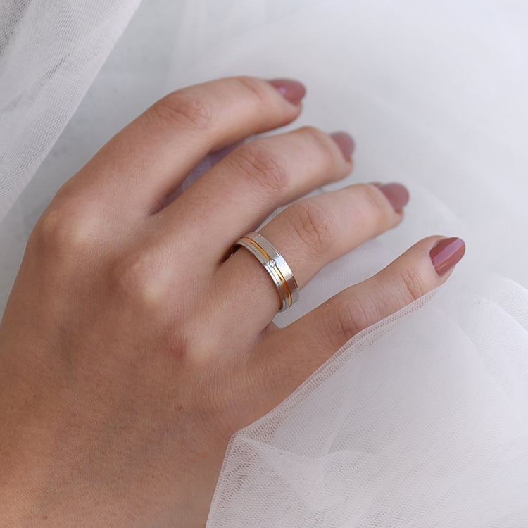 Snubný prsteň 61483