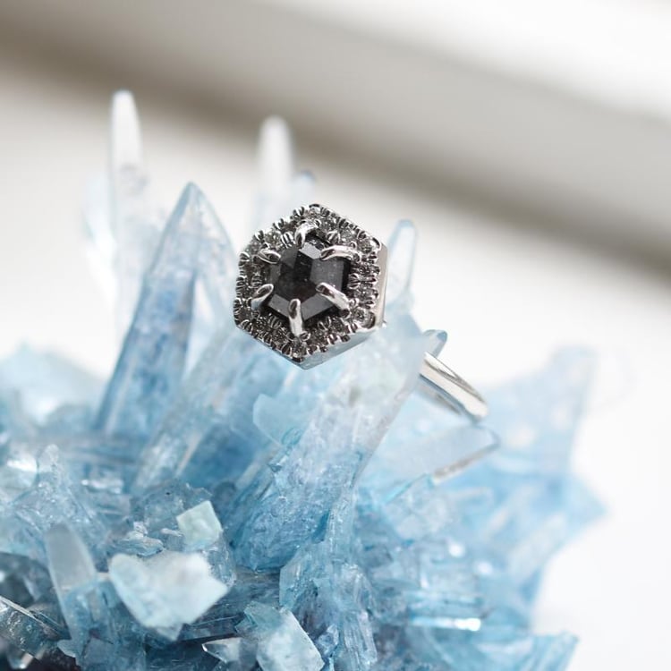 Diamantový prsteň zo zlata 49686