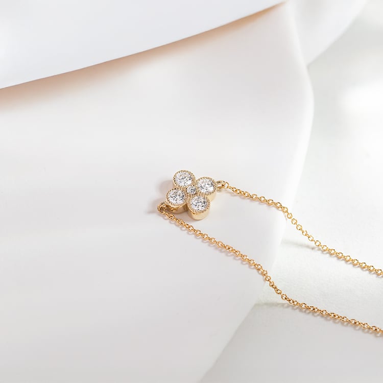 Moissanitový náramok s diamantom Reith 149209