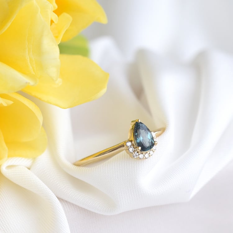 Prsteň s alexandritom 82324