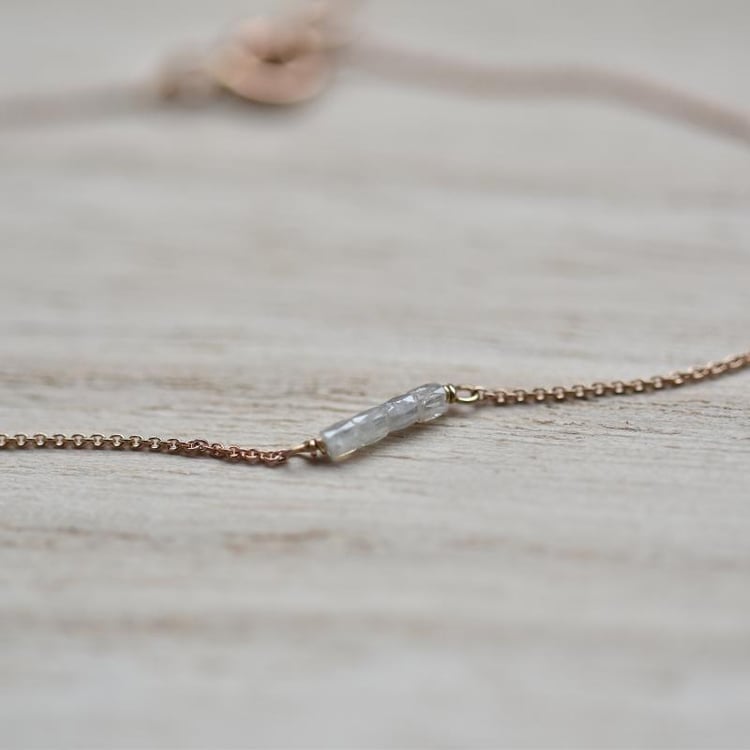 Diamantový raw náramok 43686