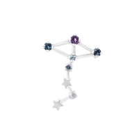 Náušnica so znamením zverokruhu Scorpio