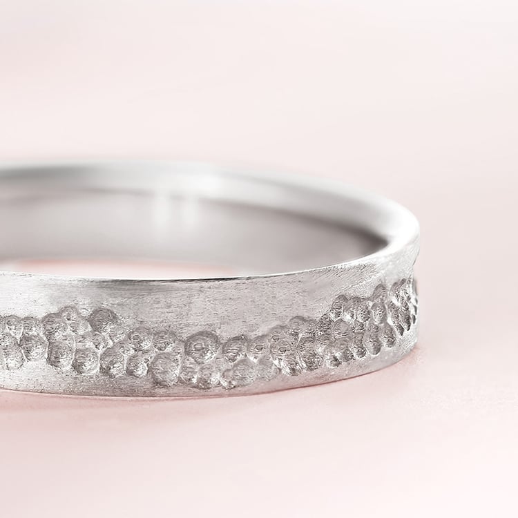 Matné svadobné obrúčky zo zlata Bobble 155231