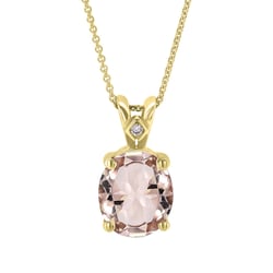 Vintage prívesok s morganitom Fidelia