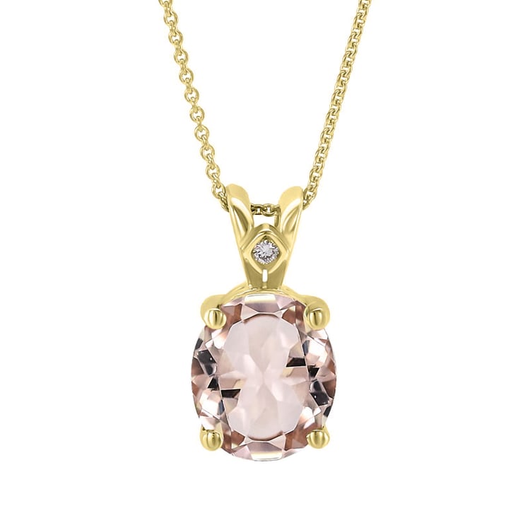 Náhrdleník s morganitom 31618