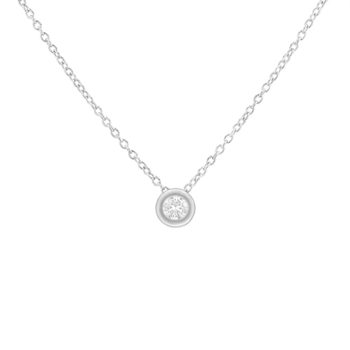 Diamantový náhrdelník v minimalistickom štýle Jyrki