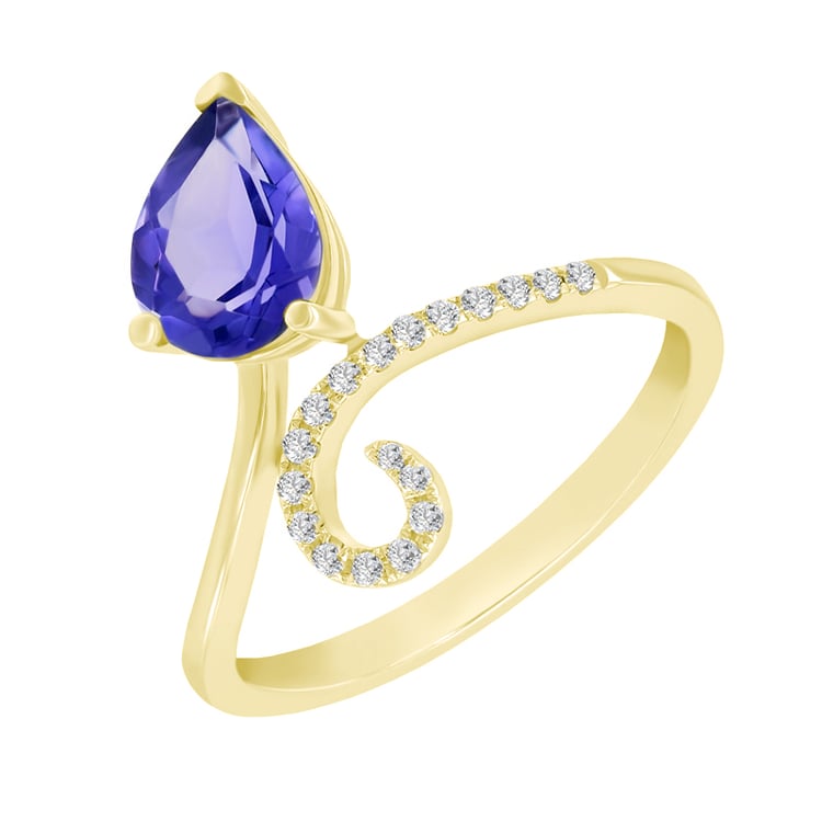 Prsteň zo žltého zlata 39363